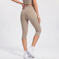 High Waist Capri Leggings Cropped Workout Yoga Pants