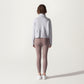Long Sleeve Half Zip Pullover Sweatshirt with High Collar and Kangaroo Pocket Design