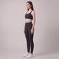 High Waist Full Length Active Leggings with Contour Seams for Workout and Everyday Wear