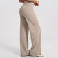 High Waisted Wide Leg Yoga Pants Loose Fit Workout Lounge Pants