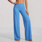 High Waist Wide Leg Yoga Pants Stretch Workout Pants