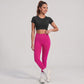 High Waisted Butt Lifting Yoga Leggings Tummy Control Workout Pants