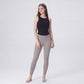 Sleeveless High Neck Cropped Yoga Tank Fitted Workout Activewear Top