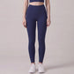High Waist Full Length Active Leggings with Contour Seams for Workout and Everyday Wear