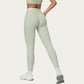 High Waist Leggings with Smooth Stretch Fit and Side Seam Detail