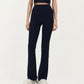 High Waist Flare Sweatpants with Slim Fit Stretch Fabric