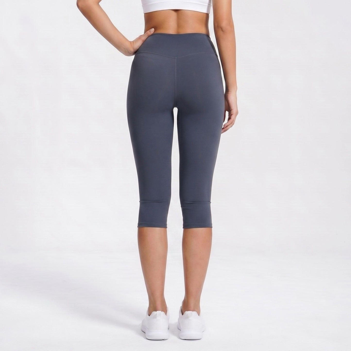 High Waist Capri Leggings Cropped Workout Yoga Pants