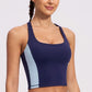 Square Neck Cropped Active Tank Top for Yoga Running Gym Workouts and Everyday Athleisure