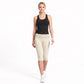 Polka Dot Foldover Waist Capri Leggings Fitted Cropped Yoga Pants for Gym Workouts Dance