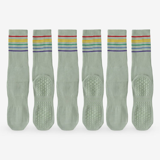 Anti-Slip Yoga Socks for Pilates and Exercise 3 Pack