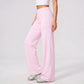 High Waisted Wide Leg Yoga Pants Loose Fit Workout Lounge Pants