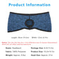 Ponytail Headband Moisture-Wicking for Running Exercise Workouts Winter Ear Warmer