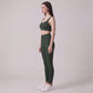 High Waist Full Length Active Leggings with Contour Seams for Workout and Everyday Wear