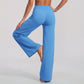 High Waist Wide Leg Yoga Pants Stretch Workout Pants