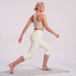 High Waist Capri Leggings Stretch Workout Yoga Pants