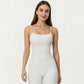 Spaghetti Strap Active Cami Top with Scoop Neck and Smooth Stretch Fit