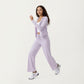High Waist Wide Leg Sweatpants with Drawstring Waistband