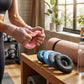 5-Piece Hand Grip Strengthener Ring Set with Multiple Resistance Levels