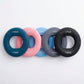 5-Piece Hand Grip Strengthener Ring Set with Multiple Resistance Levels