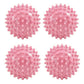 4-PC Spiky Massage Ball for Muscle Relief and Trigger Point Therapy