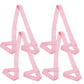 4-PC Stretch Strap with Foot Loops Adjustable Yoga Exercise Band