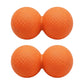 2-PC Peanut Massage Ball for Deep Tissue Back and Foot Muscle Relief