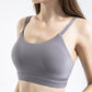Scoop Lined Double Strap Fitness Bra