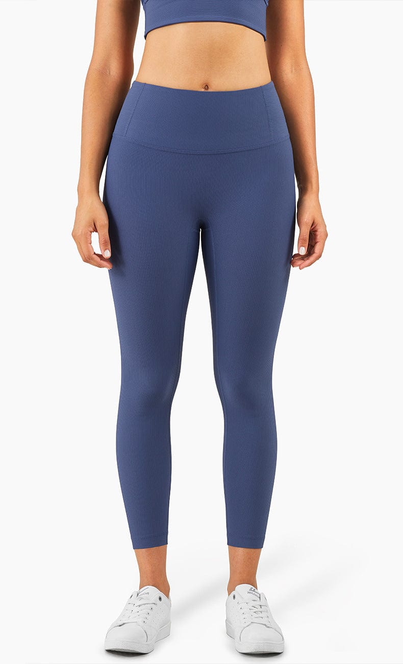 Ribbed Mid Waist Leggings