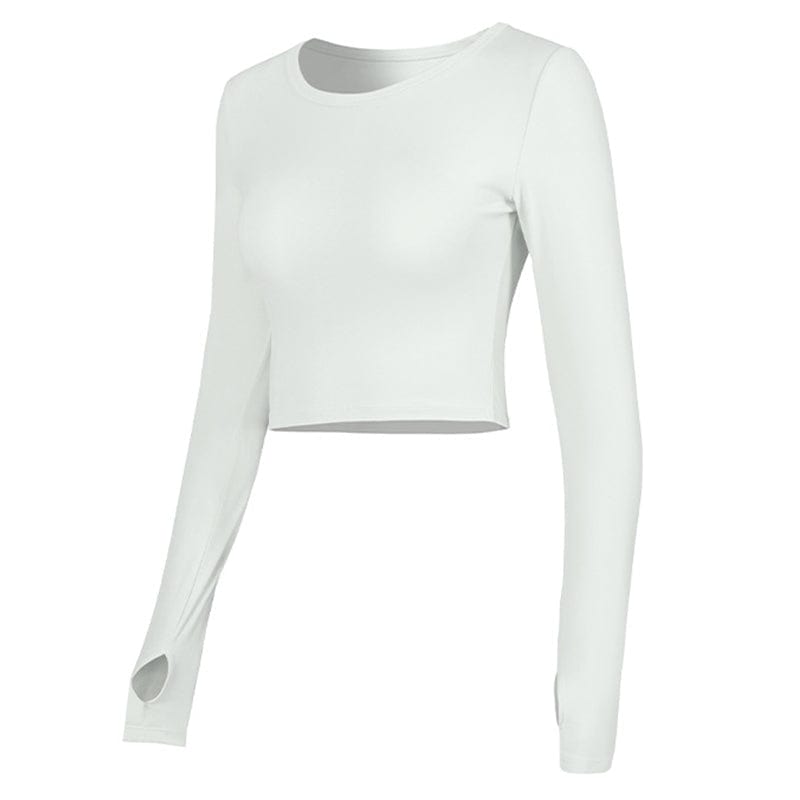 Buttery Soft Seamless Long Sleeve Cropped Top
