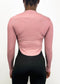 Slim Fit Long Sleeve Contouring Top