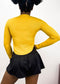 Slim Fit Long Sleeve Contouring Top