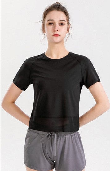 Mesh Lined Relaxed Active Top