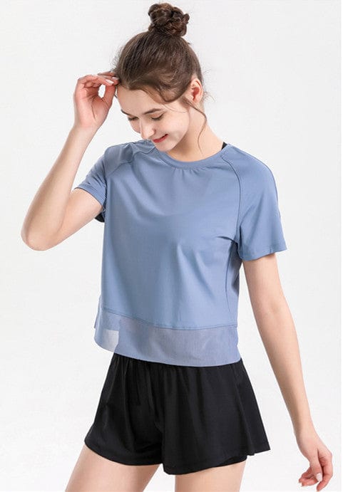 Mesh Lined Relaxed Active Top