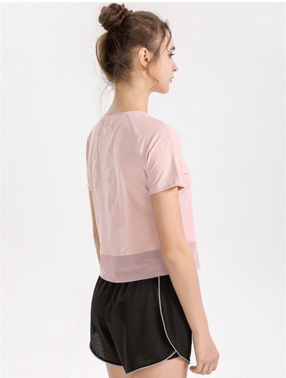 Mesh Lined Relaxed Active Top