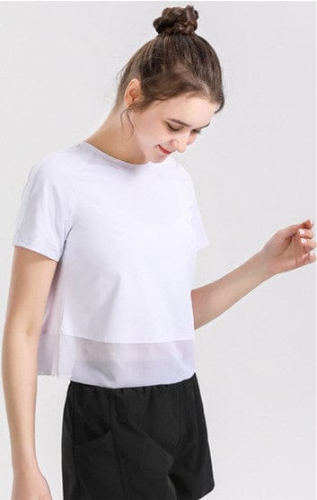 Mesh Lined Relaxed Active Top