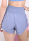 High Waist Double Layer Shorts