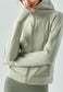 Long Sleeve Loose Zipper Hooded Sweat Jacket