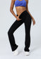 Skinny High Waisted Casual Flared Pants Fitness Sports Pants