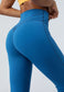 Skinny High Waisted Casual Flared Pants Fitness Sports Pants