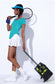High Rise Ruffled Tennis Skort