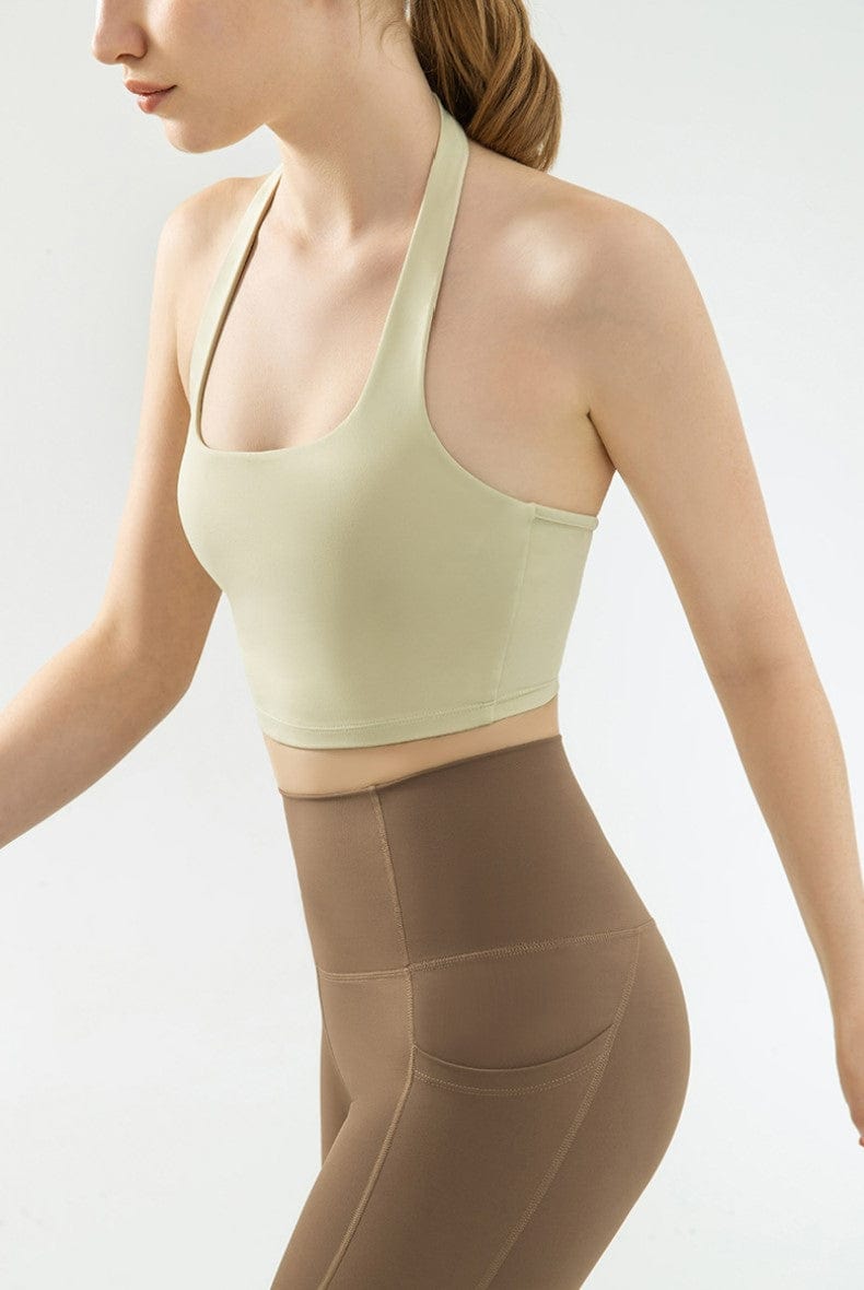 Buttery Soft Halter Active Top