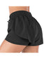 Running Shorts Double Layer Fitness Workout Athletic Shorts